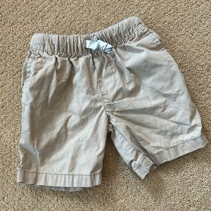 Carters, Khaki/ Tan Shorts - 2T, Pull String, Easy Up.